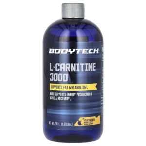 BodyTech L-Carnitina 3000 Pêssego e Manga 709 ml (24 fl oz)