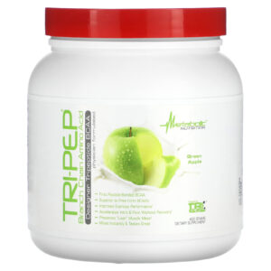 Metabolic Nutrition Tri-Pep Aminoácido de Cadeia Ramificada Maçã Verde 400 g (141 oz)