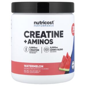 Nutricost Performance Creatina + Aminoácidos Melancia 369 g (132 oz)