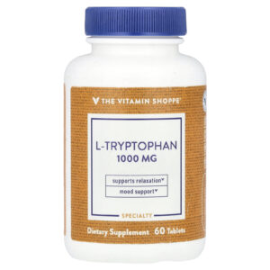 The Vitamin Shoppe L-Triptofano 1.000 mg 60 Comprimidos