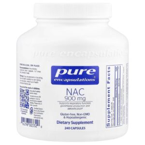 Pure Encapsulations NAC 900 mg 240 Cápsulas