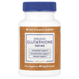 The Vitamin Shoppe Glutationa Reduzida 500 mg 60 Cápsulas Vegetais