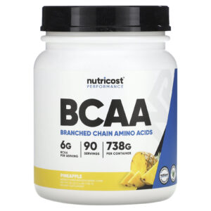 Nutricost Desempenho BCAA Abacaxi 738 g (16 lb)