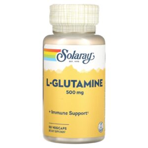 Solaray L-Glutamina 500 mg 50 VegCaps