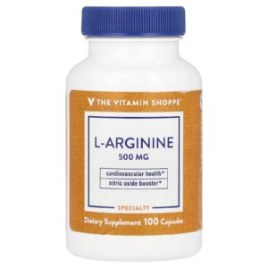The Vitamin Shoppe L-Arginina 500 mg 100 Cápsulas