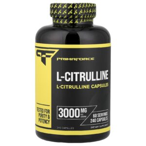 Primaforce L-Citrulina 240 Cápsulas (750 mg por Cápsula)