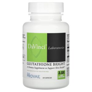 DaVinci Laboratories Glutathione Bright 200 mg 60 Cápsulas