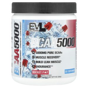 EVLution Nutrition BCAA5000® Rocket Pop 255 g (9 oz)