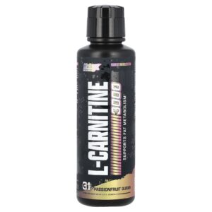 Nutrex Research, L-Carnitina 3000, Goiaba de Maracujá, 465 ml (15,72 fl oz)