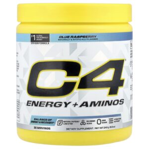 C4 / Cellucor C4® Energy + Aminos Framboesa Azul 249 g (88 oz)