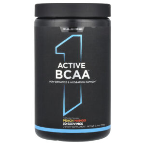 Rule One Proteins BCAA Ativo Pêssego e Manga 390 g (1376 oz)