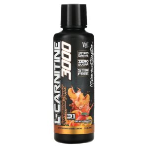 VMI Sports L-Carnitina 3000 Pêssego e Manga 473 ml (16 fl oz)