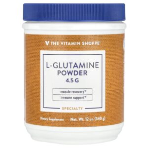 The Vitamin Shoppe L-Glutamina em Pó 340 g (12 oz)