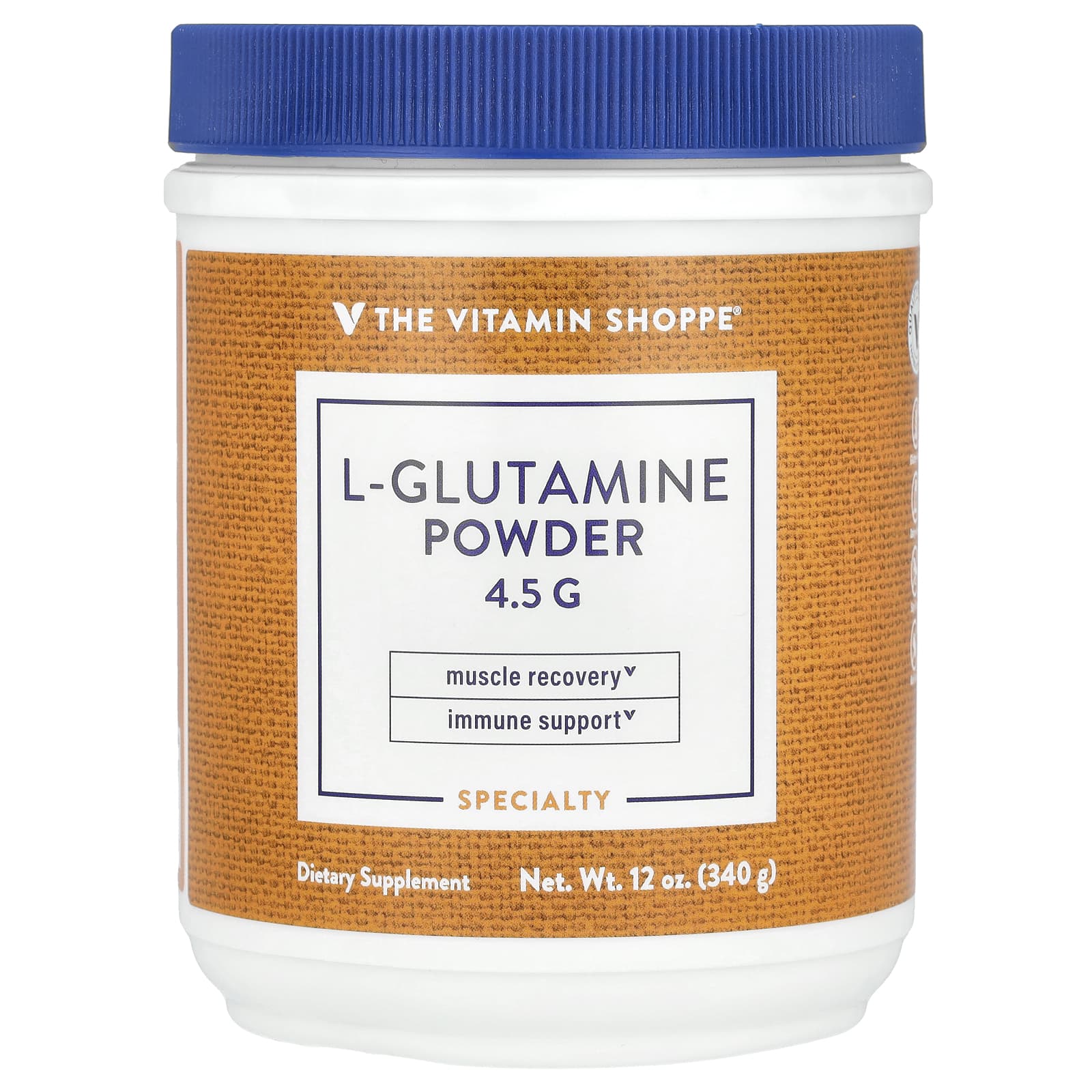 The Vitamin Shoppe L-Glutamina em Pó 340 g (12 oz)