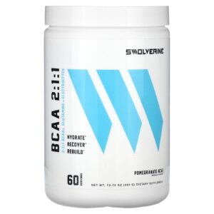 Swolverine BCAA 2:1:1 Açaí Romã 390 g (1376 oz)