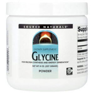 Source Naturals, Glicina em Pó, 227 g (8 oz)