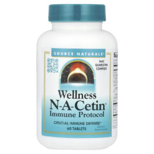 Source Naturals Wellness NA-Cetin® 60 Comprimidos
