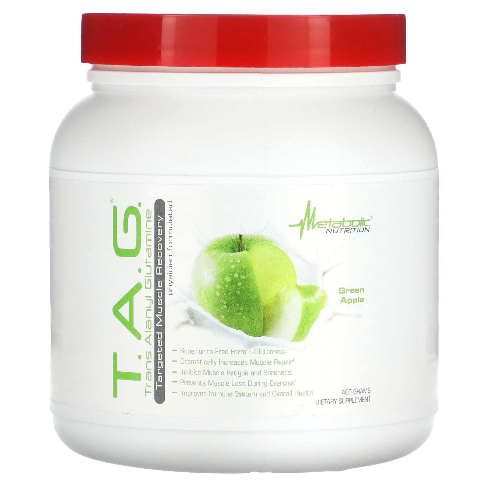 Metabolic Nutrition TAG Maçã Verde 400 g