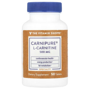 The Vitamin Shoppe L-Carnitina Carnipure® 500 mg 50 Comprimidos
