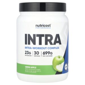 Nutricost Performance Complexo Intraexercício Maçã Verde 699 g (16 lb)
