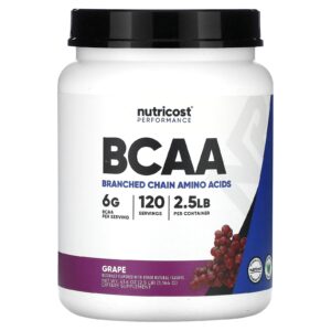 Nutricost Desempenho BCAA Uva 25 lb (1.164 g)