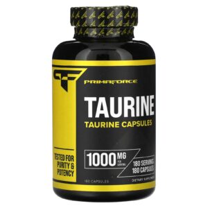 Primaforce Taurina 1.000 mg 180 Cápsulas