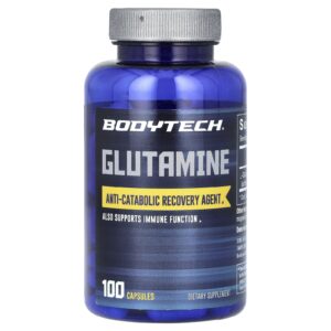 BodyTech Glutamina 500 mg 100 Cápsulas