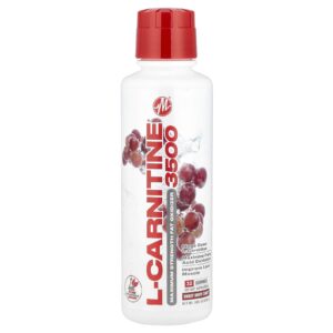 Metabolic Nutrition L-Carnitine® 3500 Doce de Uva Doce 473 ml (16 fl oz) (3.500 mg por Dose)