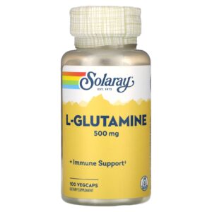 Solaray L-Glutamina 500 mg 100 VegCaps