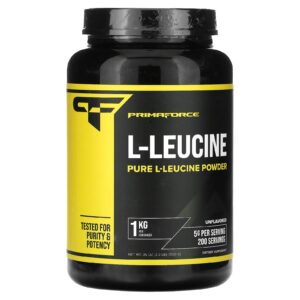 Primaforce L-Leucina Sem Sabor 1.000 g (22 lb)