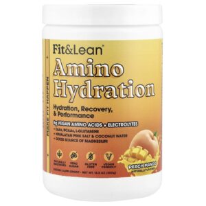 Fit & Lean Amino Hydration Pêssego e Manga 350 g (123 oz)