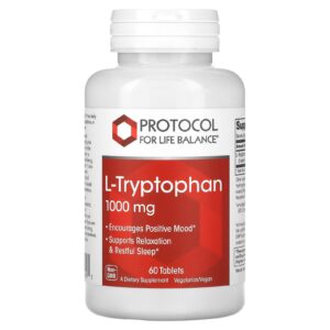 Protocol for Life Balance L-Triptofano 1.000 mg 60 Comprimidos