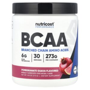 Nutricost Performance BCAA Goiaba e Romã 273 g (98 oz)