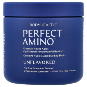 BodyHealth, Perfect Amino™, Sem Sabor, 159 g (5,61 oz)