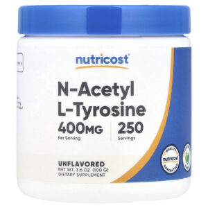Nutricost Acetiltirosina Sem Sabor 100 g (36 oz)
