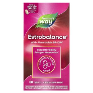 Natures Way EstroBalance com BR-DIM Absorvível 60 Comprimidos