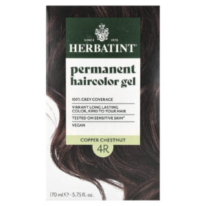 Herbatint Gel de Coloração Permanente 4R Castanha Cobre 135 ml (456 fl oz)