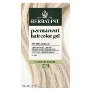 Herbatint Gel de Coloração Permanente Loiro Platina 10N 135 ml (456 fl oz)