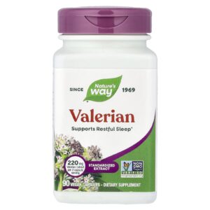 Natures Way Valeriana 90 Cápsulas Veganas