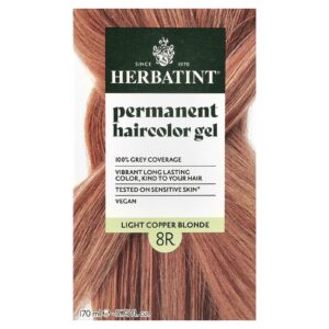 Herbatint Gel de Coloração Permanente 8R Loiro Acobreado Claro 135 ml (456 fl oz)