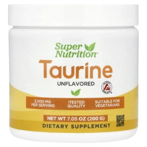 Super Nutrition Taurina Sem Sabor 200 g (705 oz)