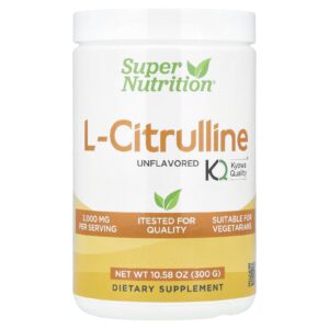 Super Nutrition L-citrulina Sem Sabor 300 g (1058 oz)
