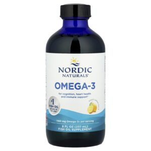 Nordic Naturals Ômega-3 Limão 1.560 mg 237 ml (8 fl oz)