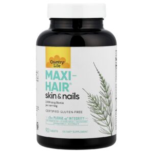 Country Life Maxi-Hair® Pele e Unhas 90 Comprimidos