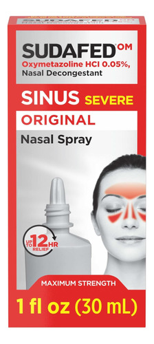 Spray Nasal Original Do Seio Sudafed, Descongestionante De E - Imagem 9