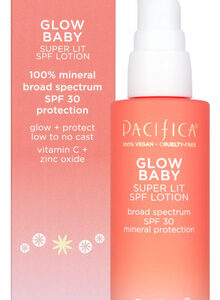 Loção Protetora Solar Pacifica Glow Baby Super Lit Spf 30 50