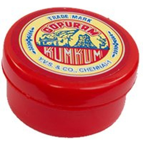 Gopuram Pacote De 10 Gopuram Em Pó Vermelho 100g - Imagem 2