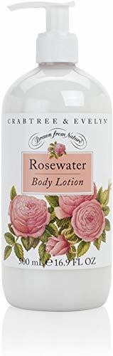 Loção Corporal Crabtree & Evelyn Água De Rosas 169 Fl Oz