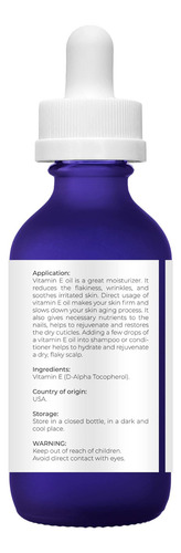 Aceite De Vitamina E 2 Oz 42000 Iu 100% Puro Y Natural - Imagem 12