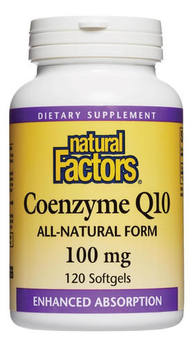 Fatores Naturais, Coenzima Qmg, Suplemento Natural De Coenzi